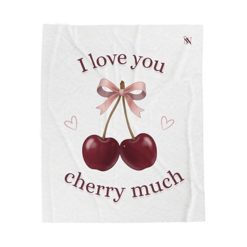 I Love You Cherry Much | Mix & Match Soft Fun-Flirty Lovers’ Blankets