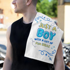 Just a Boy Fun Ideas Sex Towel