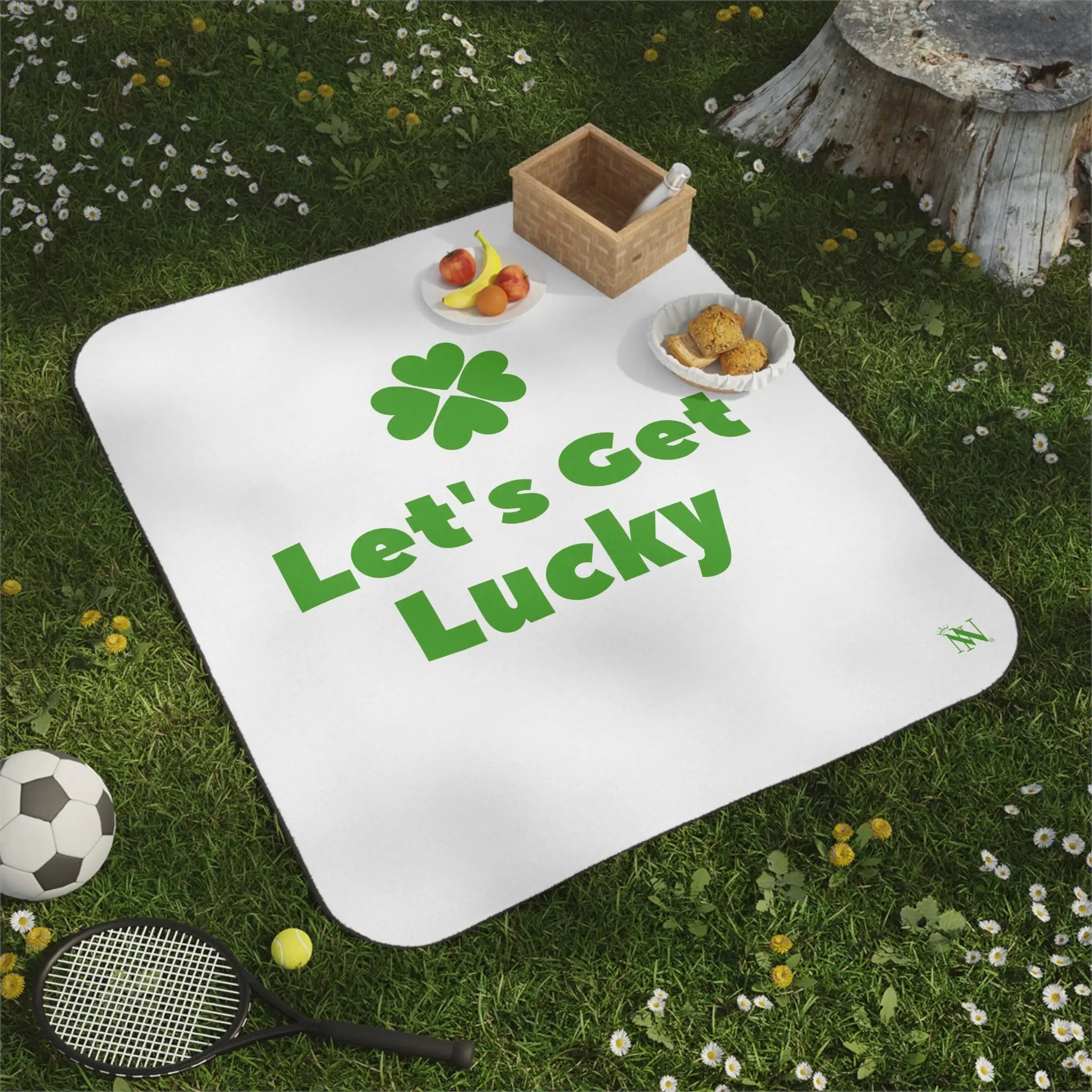 Let’s Get Lucky St. Patrick’s Day Storage Friendly Water-Resistant Sex Blanket