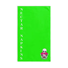 Nectar Napkins Brand Neon Green Cum Towel