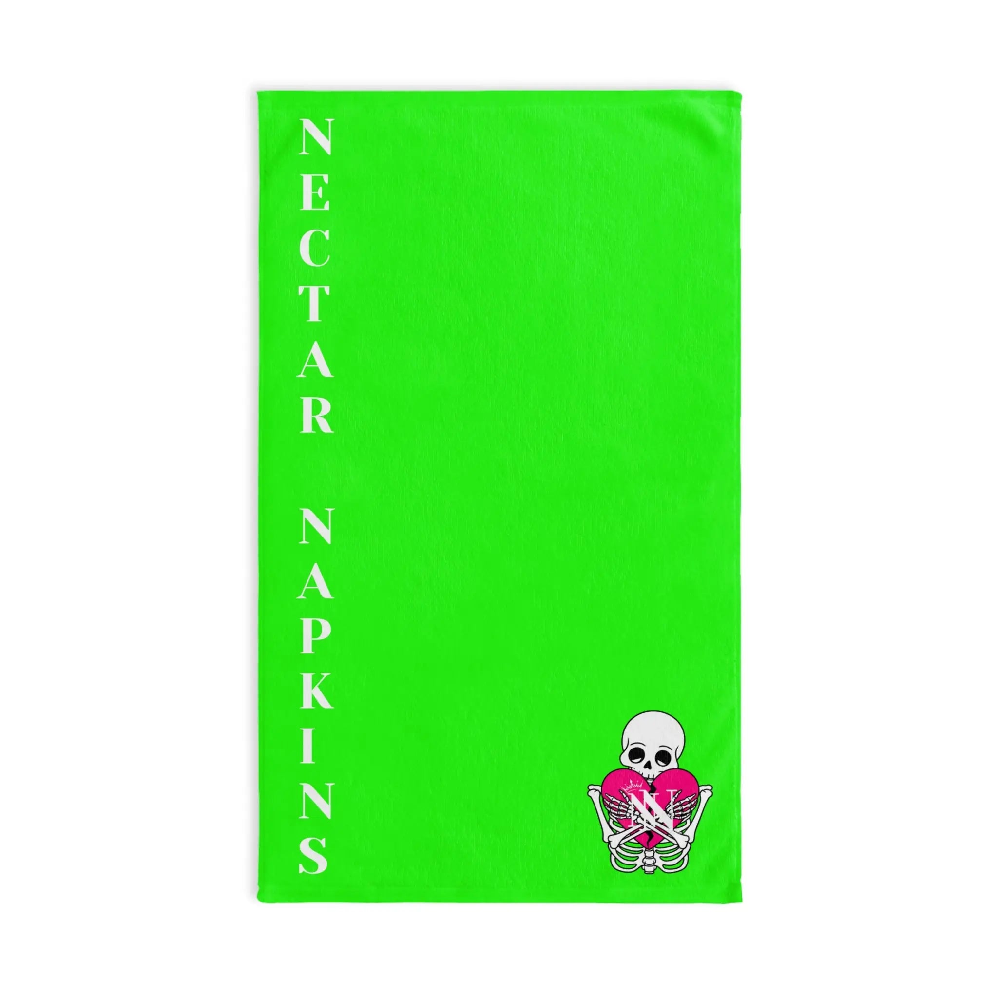 Nectar Napkins Brand Neon Green Cum Towel
