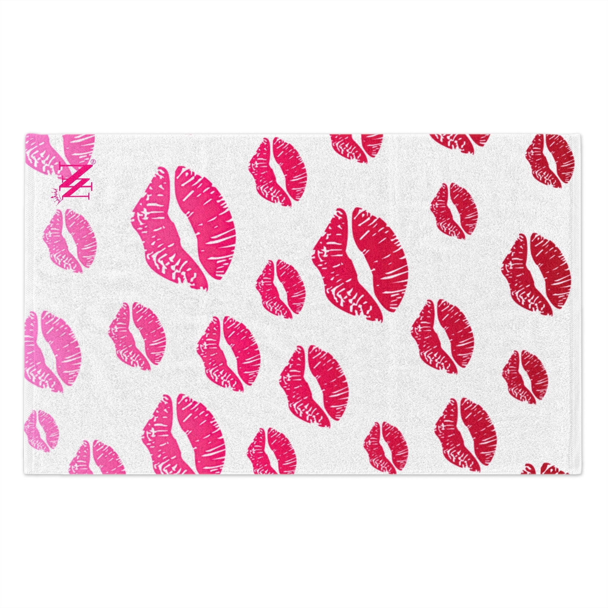 Ombre Kiss Pattern | Mix & Match Soft Fun-Flirty Lovers’ Towels