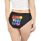 Proud to be Loud! Rainbow Romantic Sex Gifts Women’s Panties