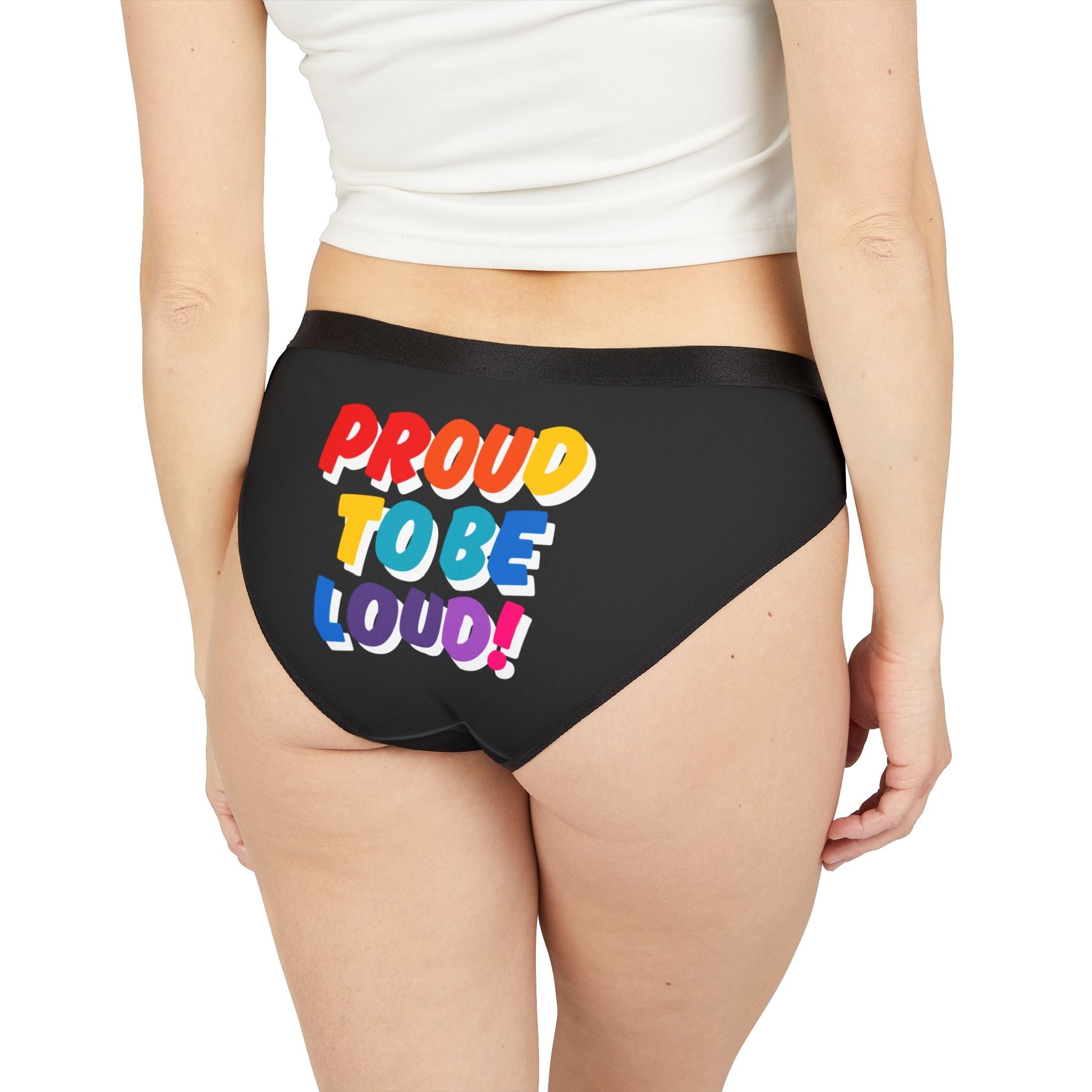 Proud to be Loud! Rainbow Romantic Sex Gifts Women’s Panties