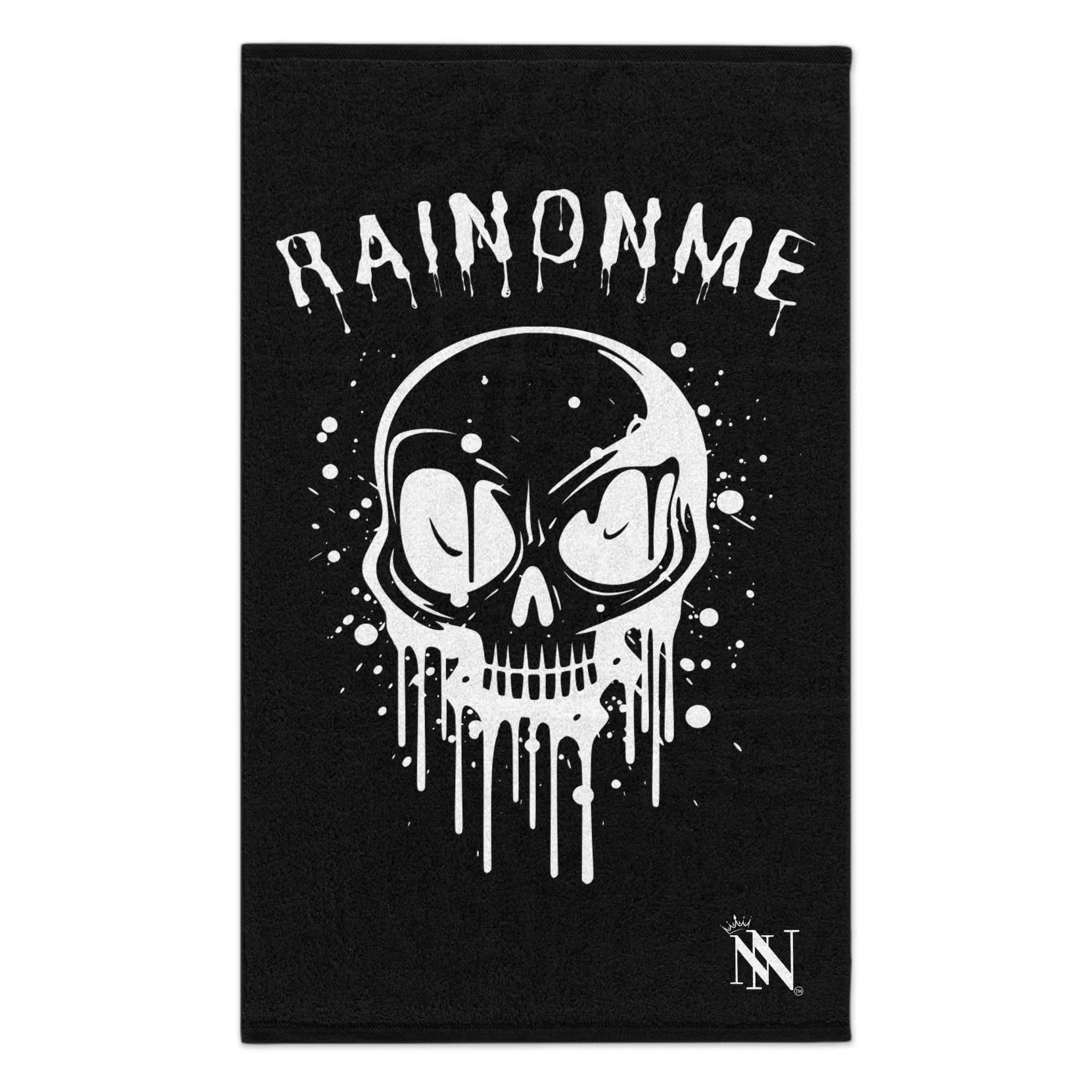 Rain On Me Splattered Skull | Nectar Napkins Fun-Flirty Lovers’ Towels
