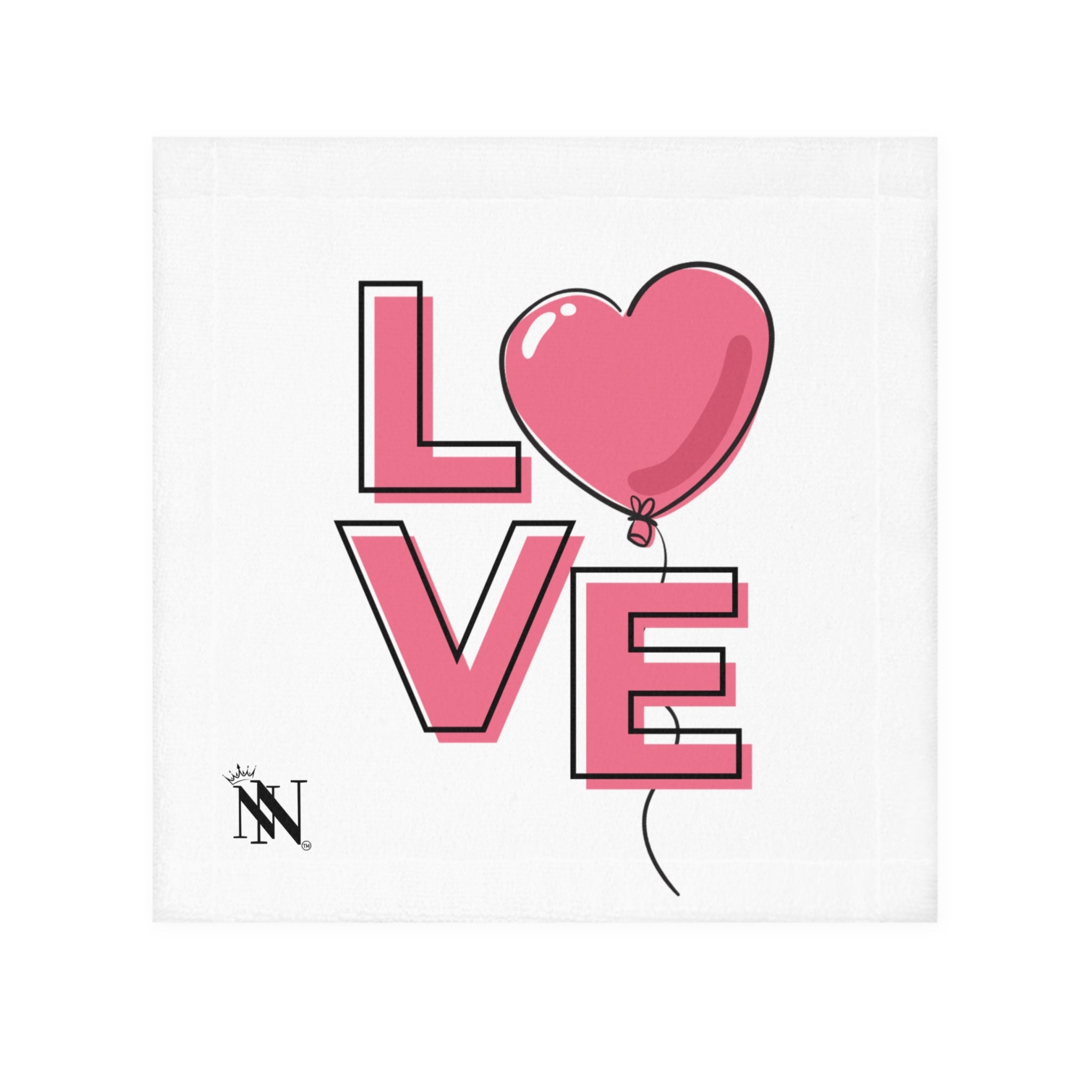 Heart Balloon Love Cum Rag