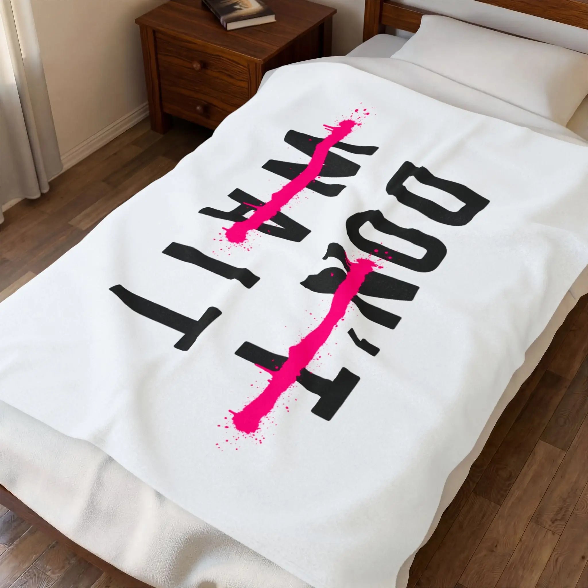 Do It Don’t Wait | Mix & Match Soft Fun-Flirty Lovers’ Blankets