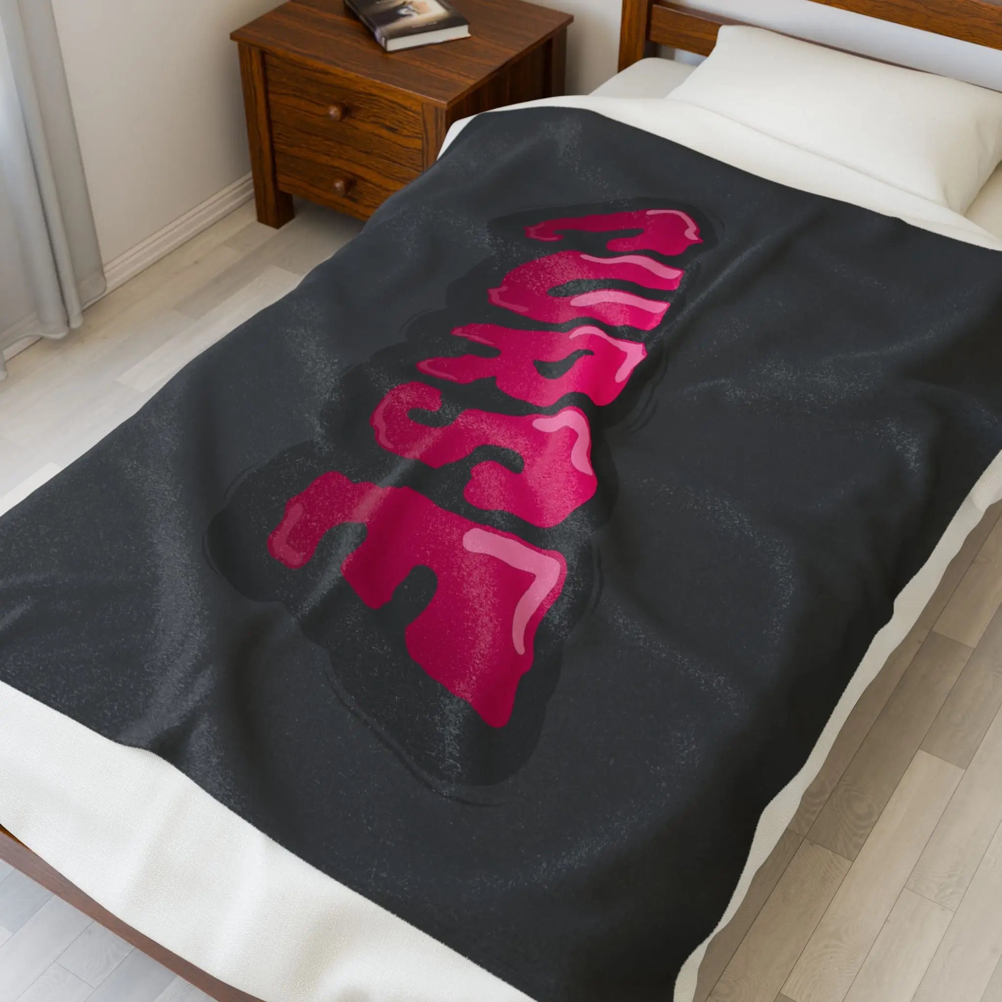 Curse | Mix & Match Velveteen Fun-Flirty Lovers’ Blankets
