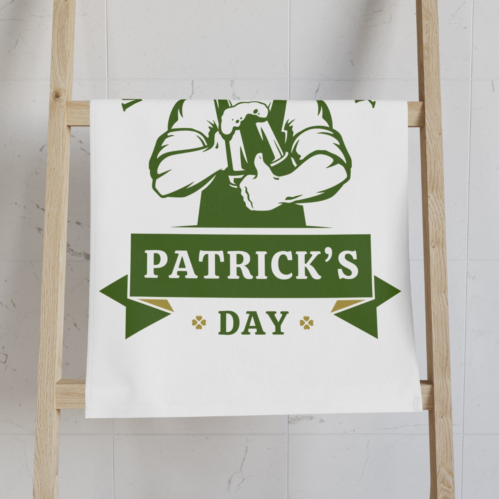 Wet Your Beard for Luck Patrick’s Day Cum Towel