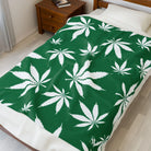 Cannabis Love Green | Mix & Match Fun-Flirty Lovers’ Blankets