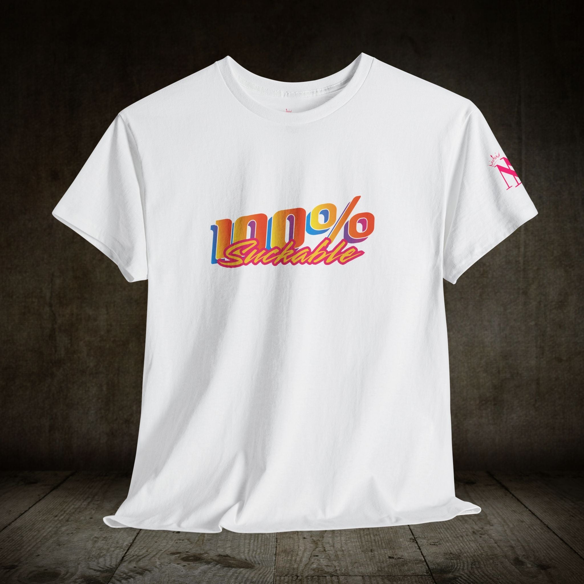 100% Suckable | Mix & Match 100% Cotton Unisex Fun-Flirty Lovers’ Tees
