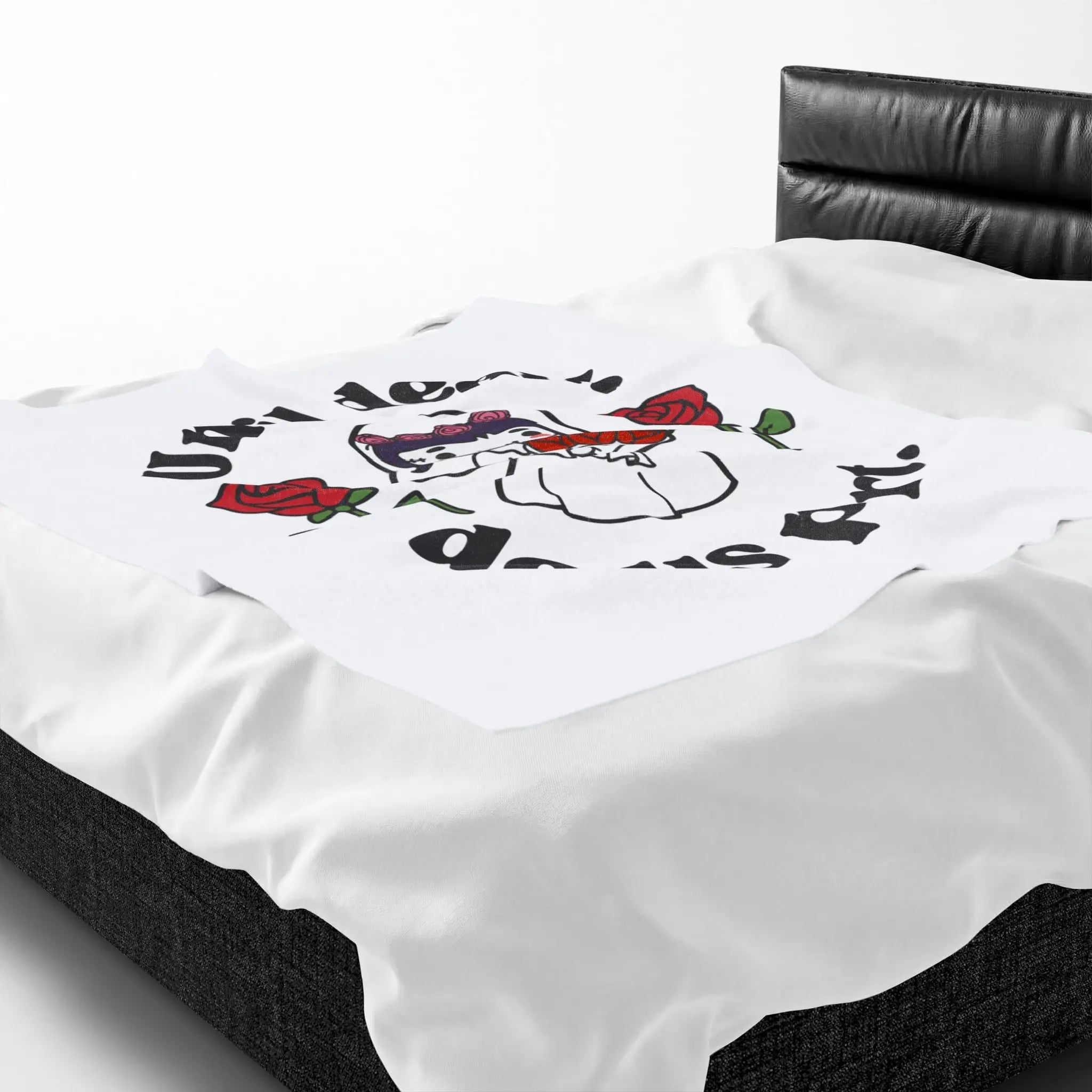 Until Death Do Us Part. Dead Bride Doll Blanket