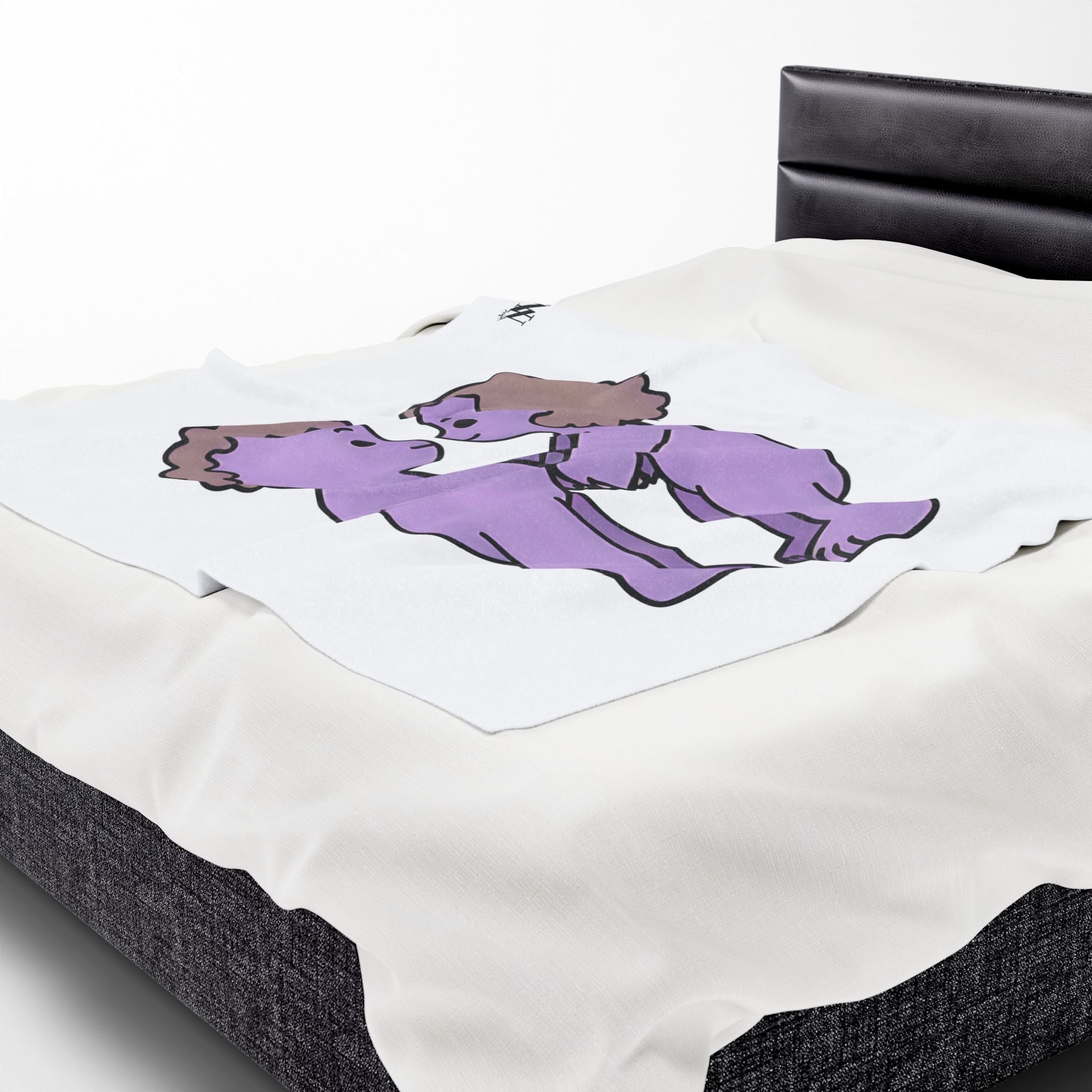 Naked Couple Emoji | Mix & Match Velveteen Fun-Flirty Lovers’ Blankets