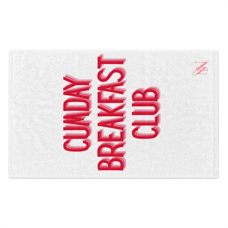 Cumday Breakfast Club | Mix & Match Soft Fun-Flirty Lovers’ Towels