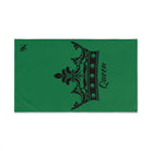 Large Crown Queen Green Cum Towel