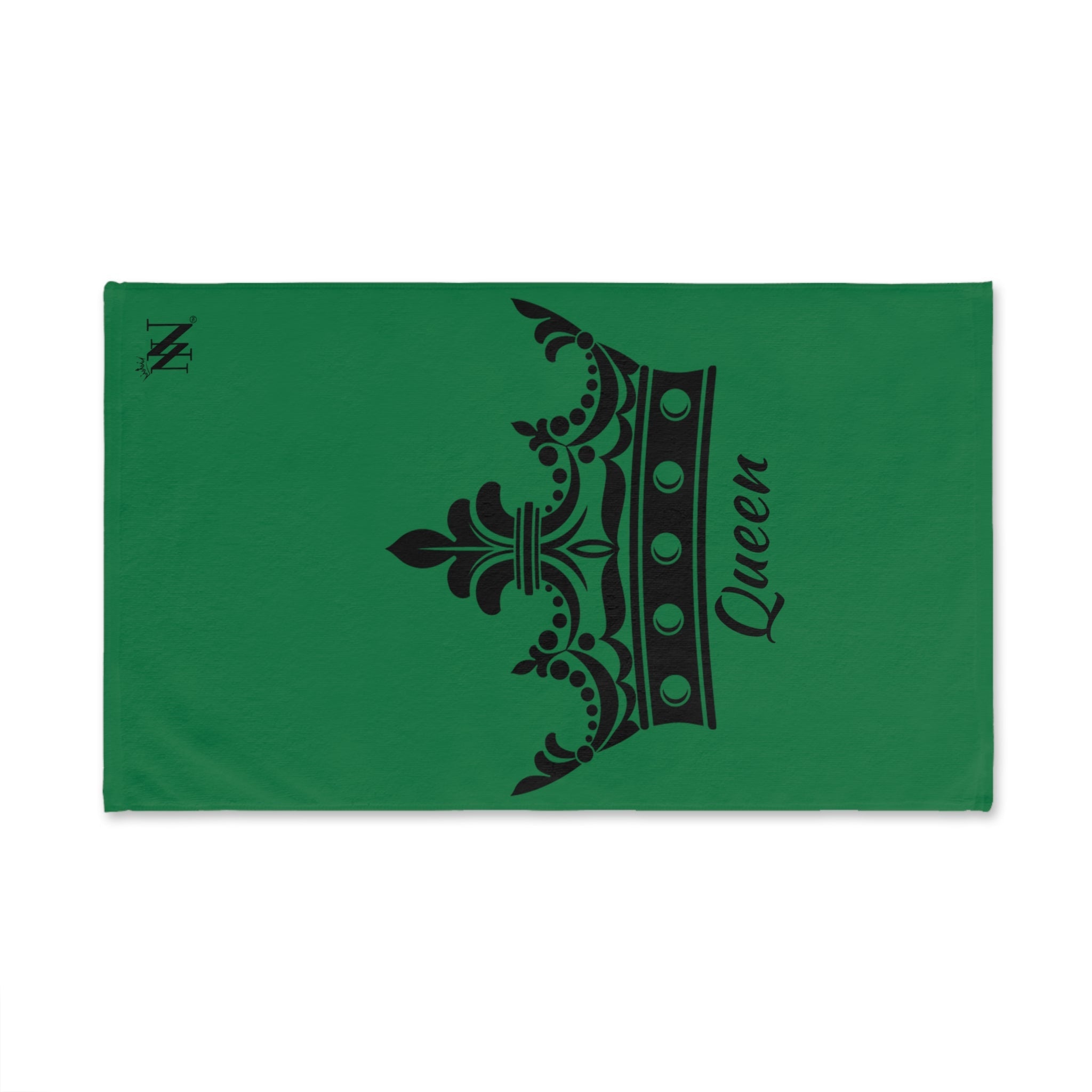Large Crown Queen Green Cum Towel