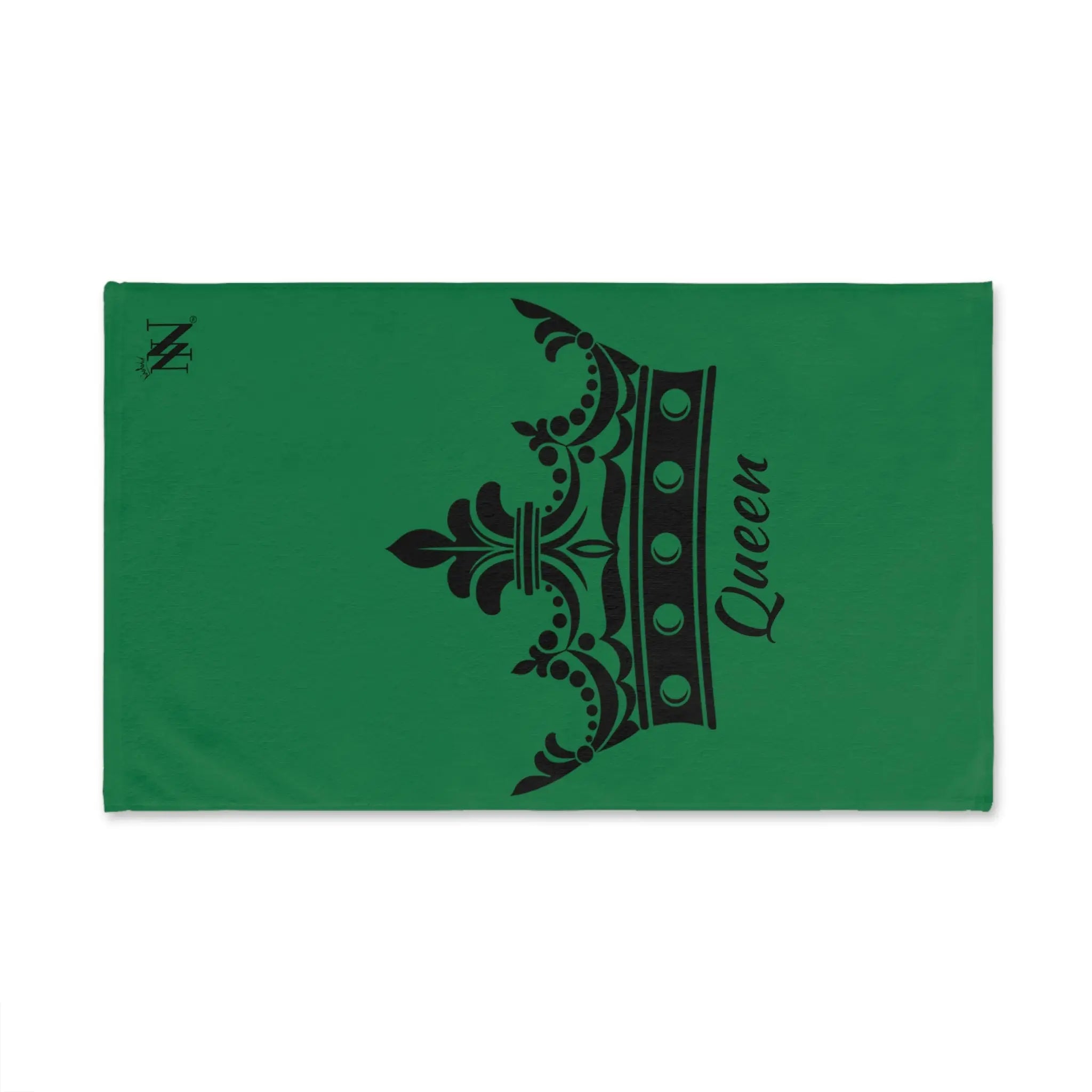 Large Crown Queen Green Cum Towel