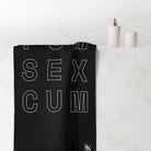 Fun Sex Cum | Mix & Match XL Fun-Flirty Lovers’ Towels