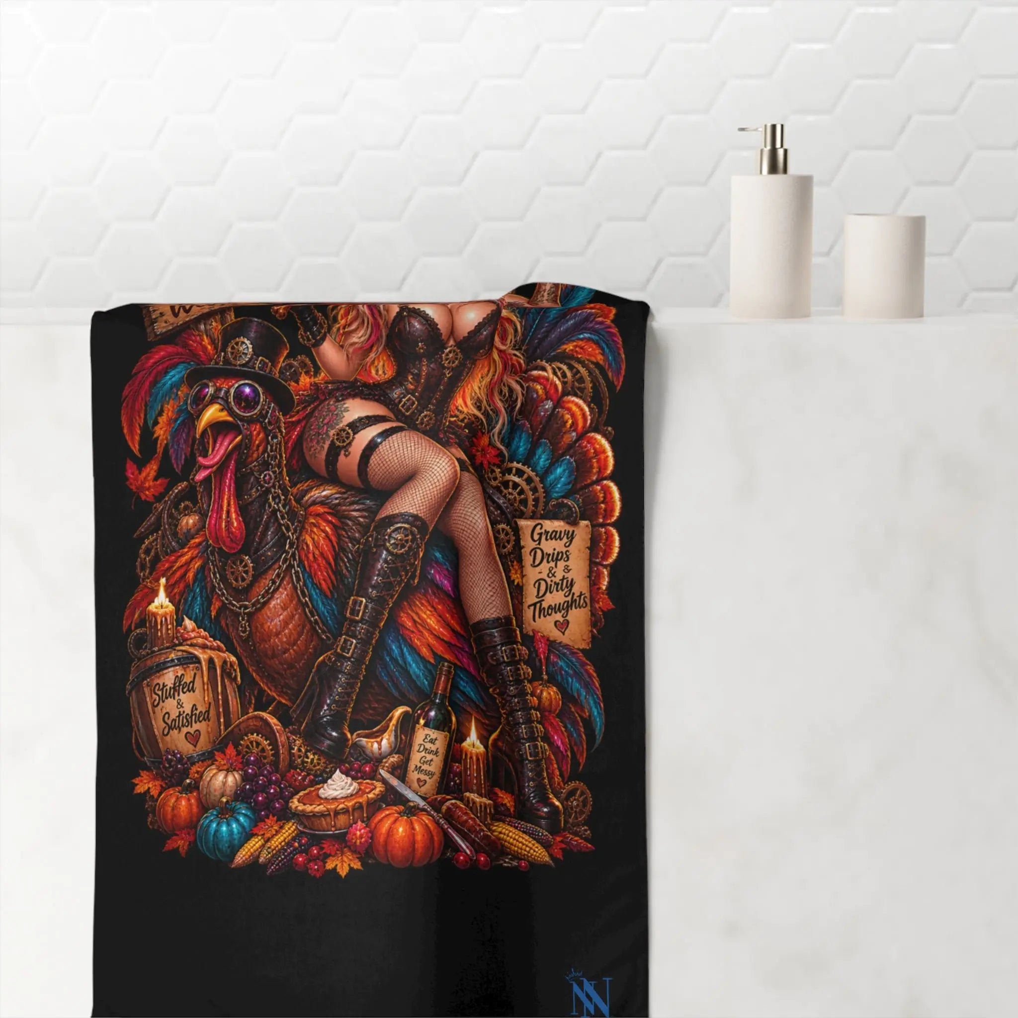 Thanksgiving Fall Wicked Fantasy XL Sex Towel