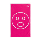 Surprised Emoji Signature Pink | Mix & Match Classic Fun-Flirty Lovers’ Towels