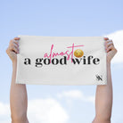 Almost a Good Wife Emoji | Mix & Match Soft Fun-Flirty Lovers’ Towels
