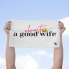 Almost a Good Wife Emoji | Mix & Match Soft Fun-Flirty Lovers’ Towels