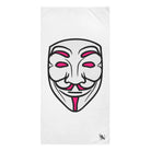 V for Vendetta Mask | Mix & Match XL Fun-Flirty Lovers’ Towels