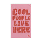 Cool People Live Here | Mix & Match Original Fun-Flirty Lovers’ Towels