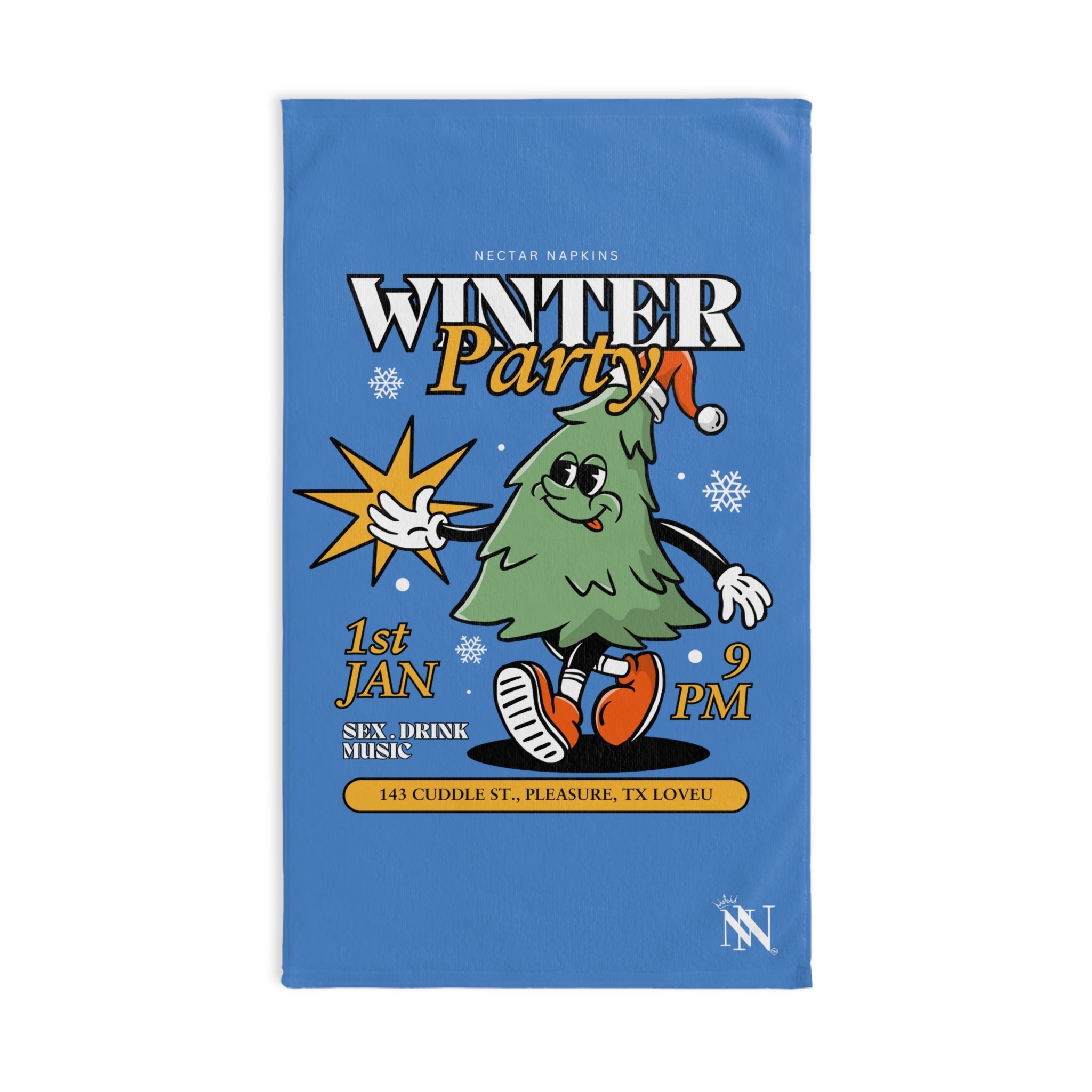 Winter Party | Mix & Match Classic Fun-Flirty Lovers’ Towels