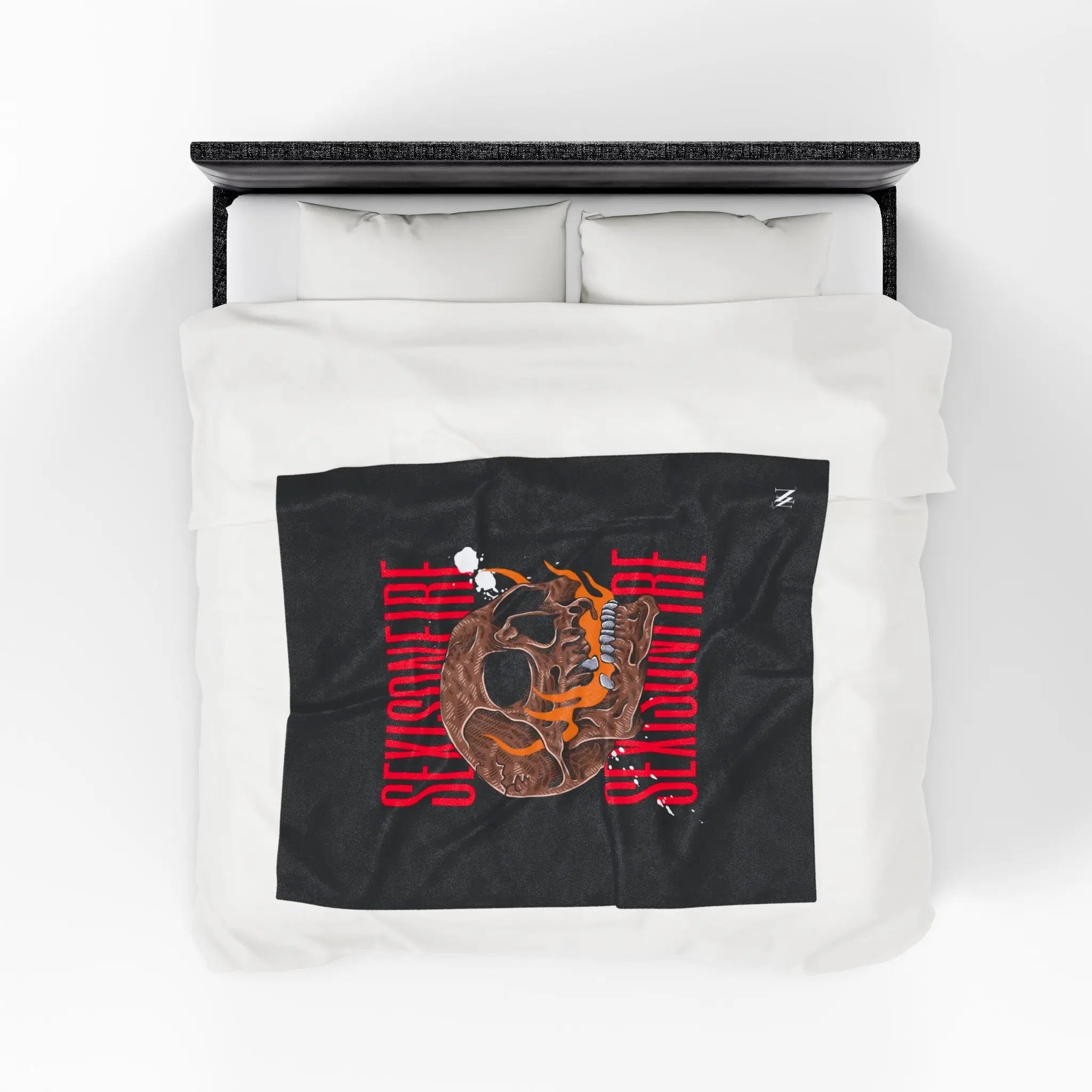 Sex Is On Fire | Mix & Match Velveteen Fun-Flirty Lovers’ Blankets
