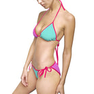 Ocean & Purple | Mix & Match Fun-Flirty Lovers’ String Bikinis