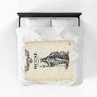 House of the Queen Vintage Blanket