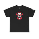 Seeing Hearts Skull Cotton T-Shirt