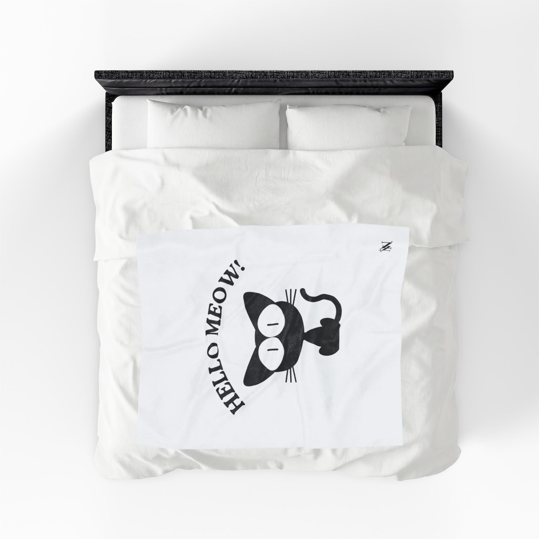 Hello Meow! Sexy | Mix & Match Soft Fun-Flirty Lovers’ Blankets