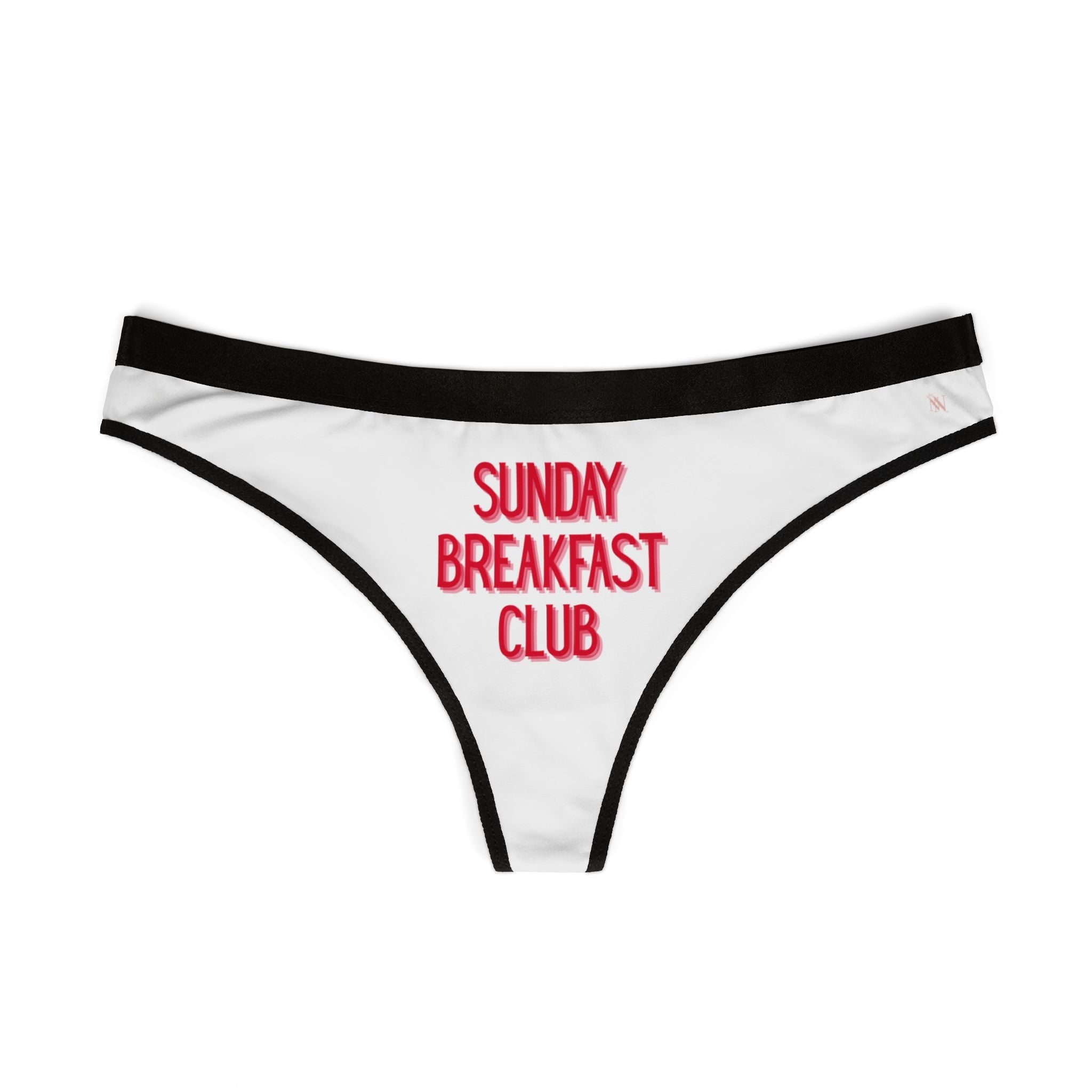Sunday Breakfast Club | Mix & Match Women’s Fun-Flirty Lovers’ Thongs