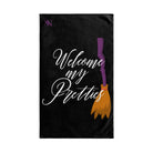 Welcome My Pretties Halloween | Mix & Match Original Fun-Flirty Lovers’ Towels