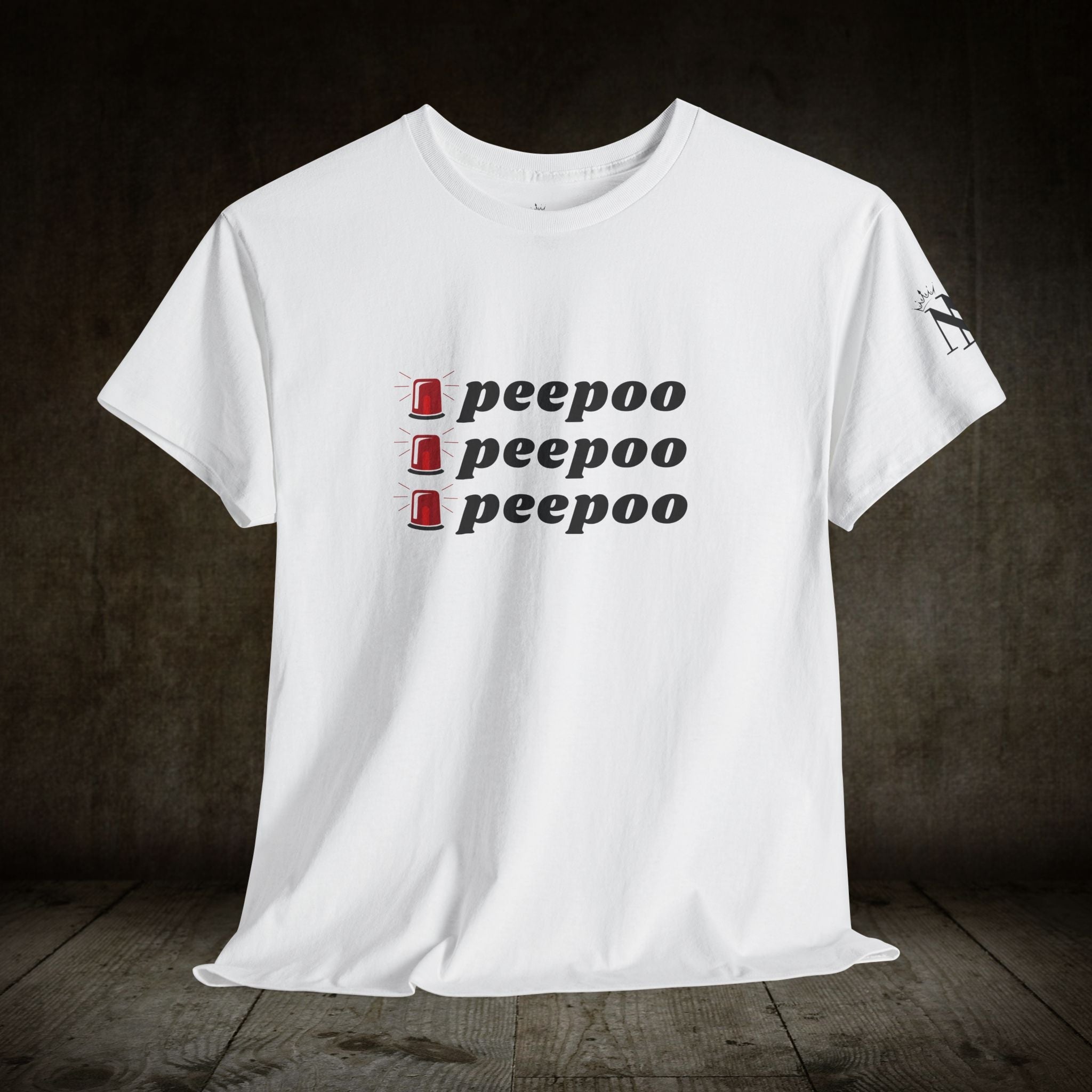 Pee Poo Alert | Mix & Match 100% Cotton Unisex Fun-Flirty Lovers’ Tees