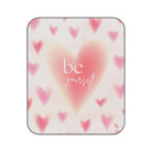 Be Yourself Heart Pattern Travel-Friendly Water-Resistant Sex Blanket