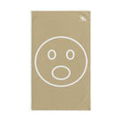 Surprised Emoji Gold | Mix & Match Classic Fun-Flirty Lovers’ Towels