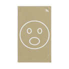 Surprised Emoji Gold | Mix & Match Classic Fun-Flirty Lovers’ Towels