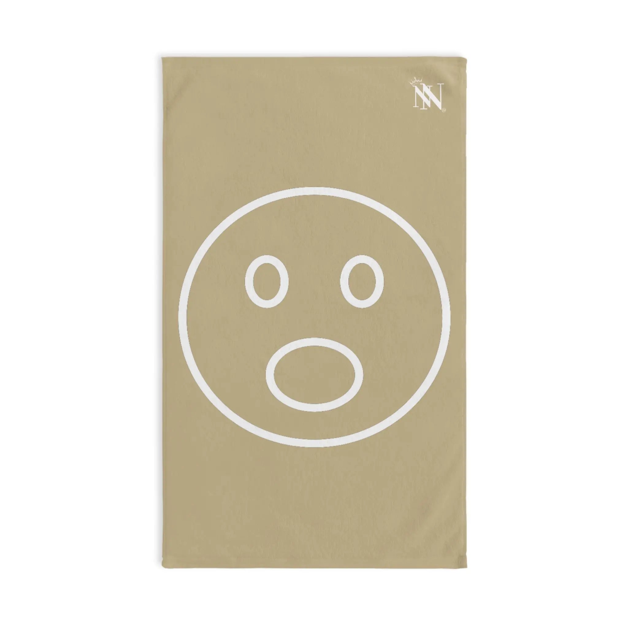 Surprised Emoji Gold | Mix & Match Classic Fun-Flirty Lovers’ Towels