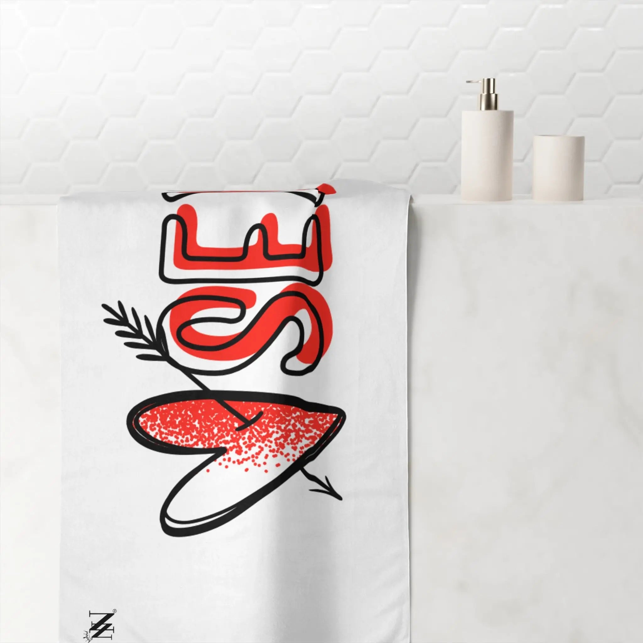 Heart Arrow Sex Big Anal Play Sex Towel