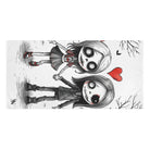 Even in Death | Mix & Match XL Fun-Flirty Lovers’ Towels