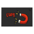 Cum Magnet Dark Grey | Mix & Match Soft Fun-Flirty Lovers’ Towels