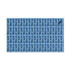 You’re So Hot! Patterned Light Blue Cum Towel