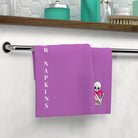 Nectar Napkins Brand Soft Plum Microfiber Cum Rag