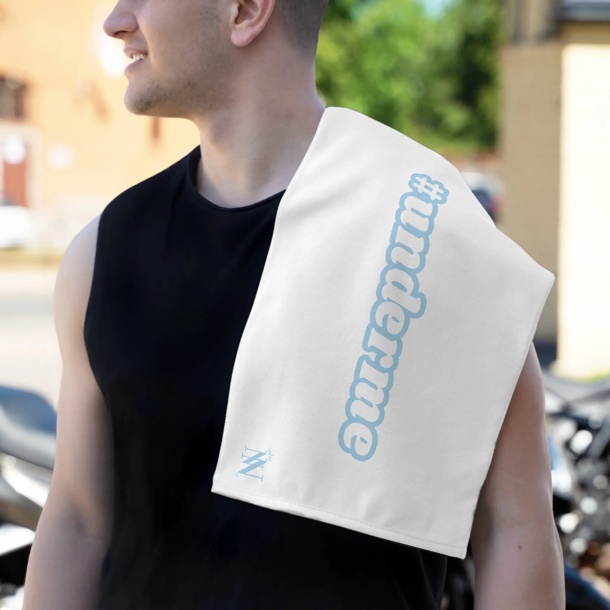 #underme Blue | Mix & Match Soft Fun-Flirty Lovers’ Towels