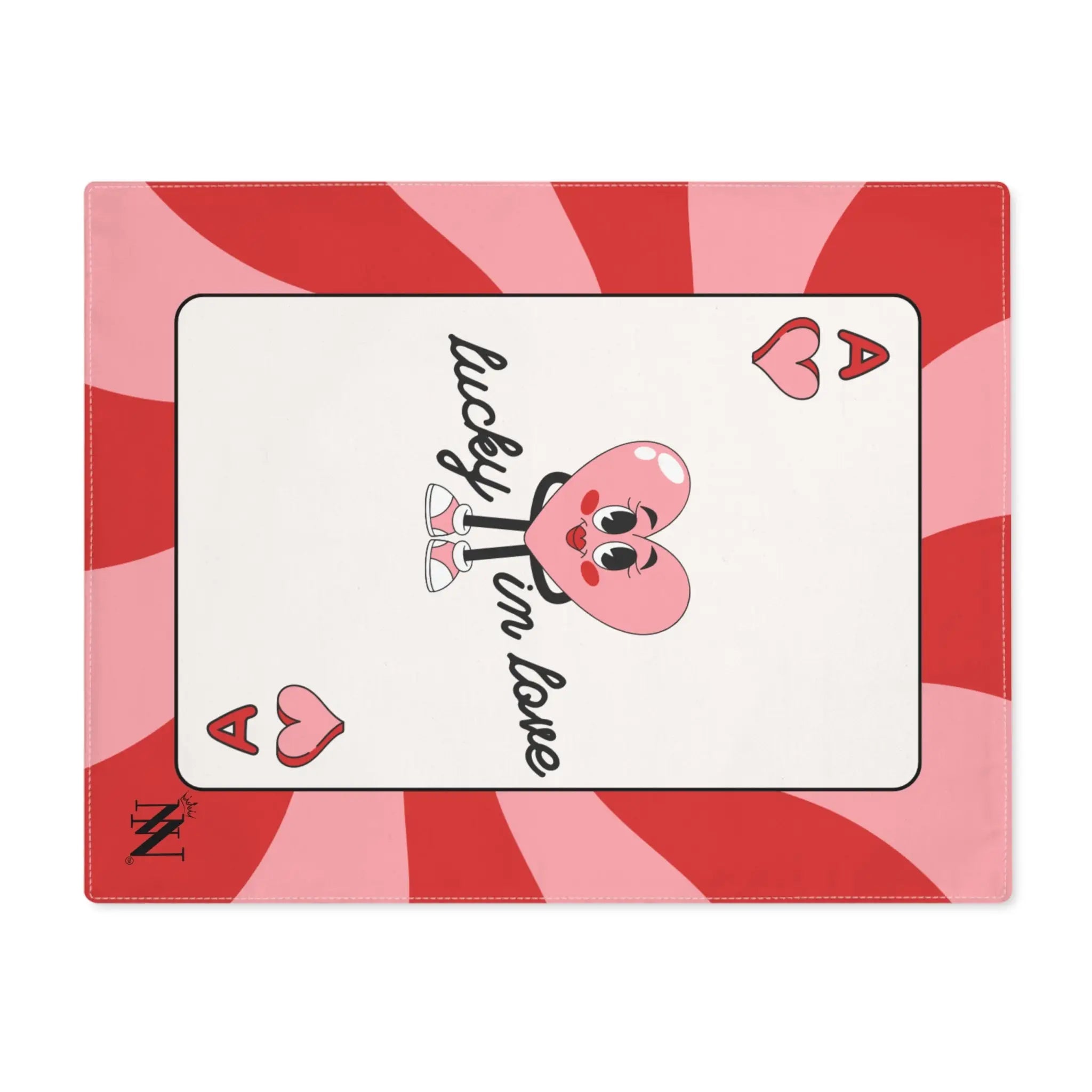Lucky in Love Card | Mix & Match Playful Fun-Flirty Lovers’ Toy Mats