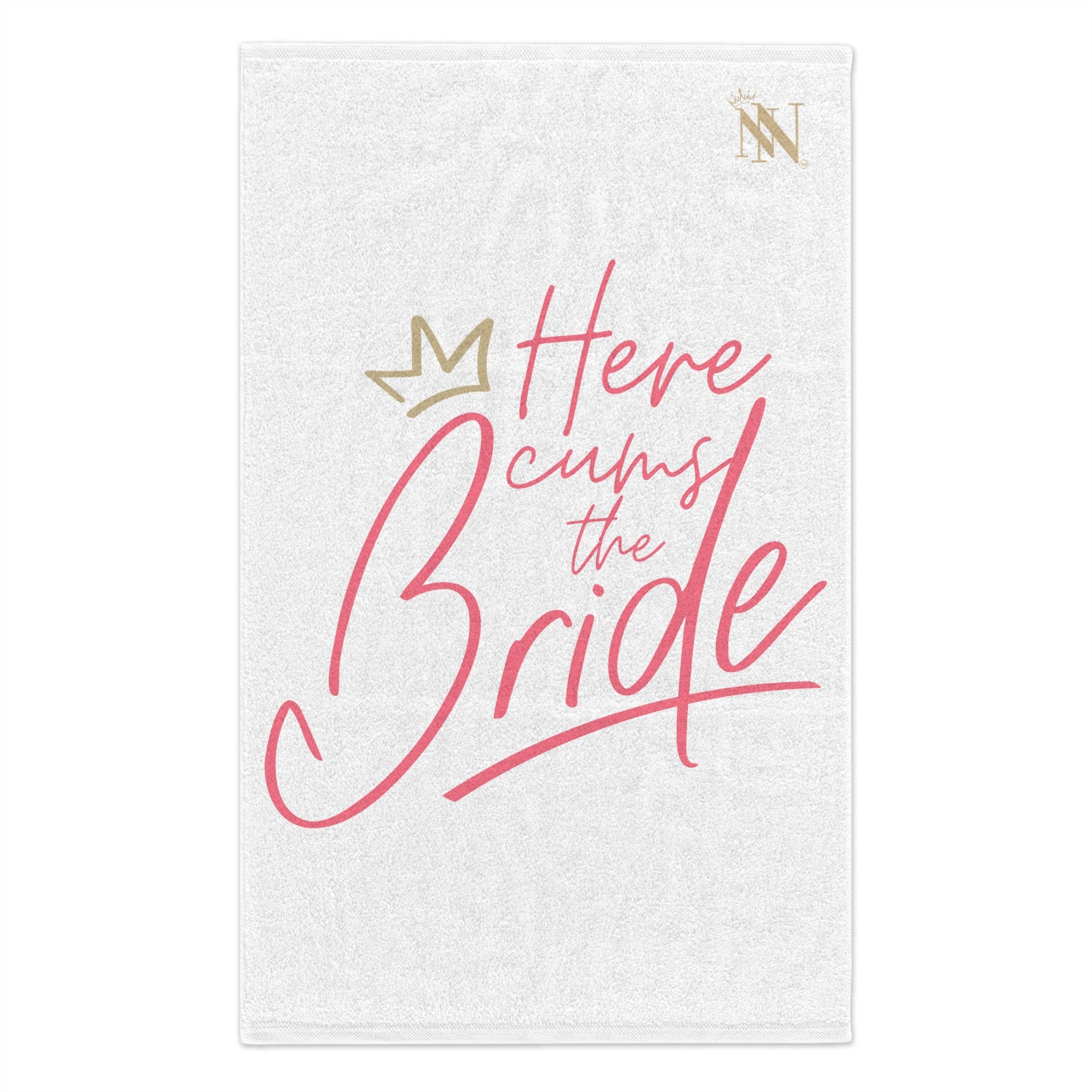 Here Cums the Bride | Mix & Match Soft Fun-Flirty Lovers’ Towels