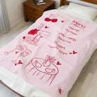 The Menu | Mix & Match Velveteen Fun-Flirty Lovers’ Blankets